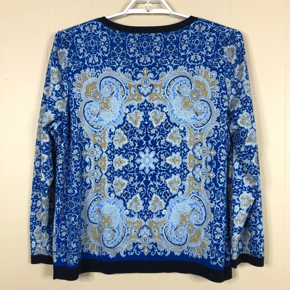 Talbots Plus Long Sleeve Button Up Cardigan Womens 2X - Picture 4 of 4